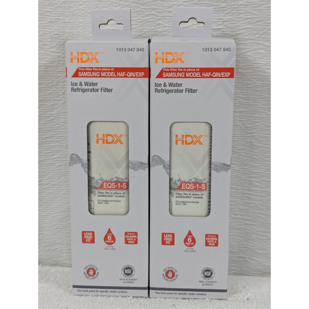 HDX - Filter For Samsung - Model HAF-QIN/EXP - Ice & Water Refrigerator Filter